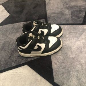 Baby Panda Dunks Nike shoes Size 6c